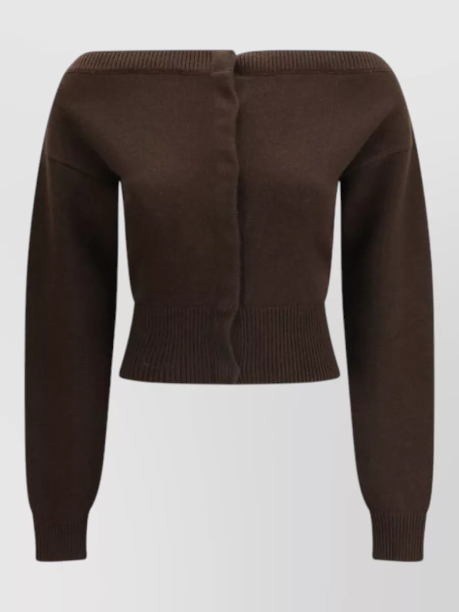 Tom Ford cashmere v-neck cropped cardigan