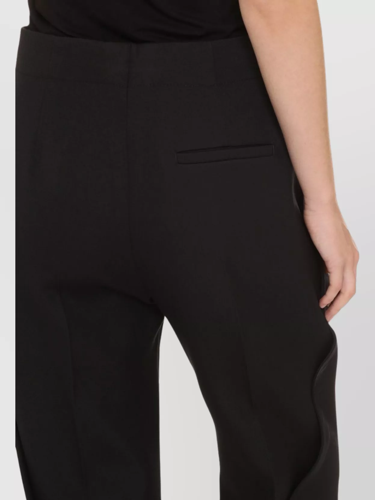 Bottega Veneta Trousers Wool Curved Line