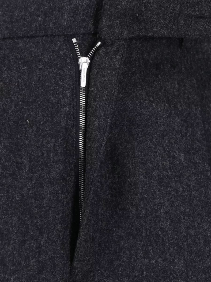 Jil Sander Wool Wide-Leg Trousers