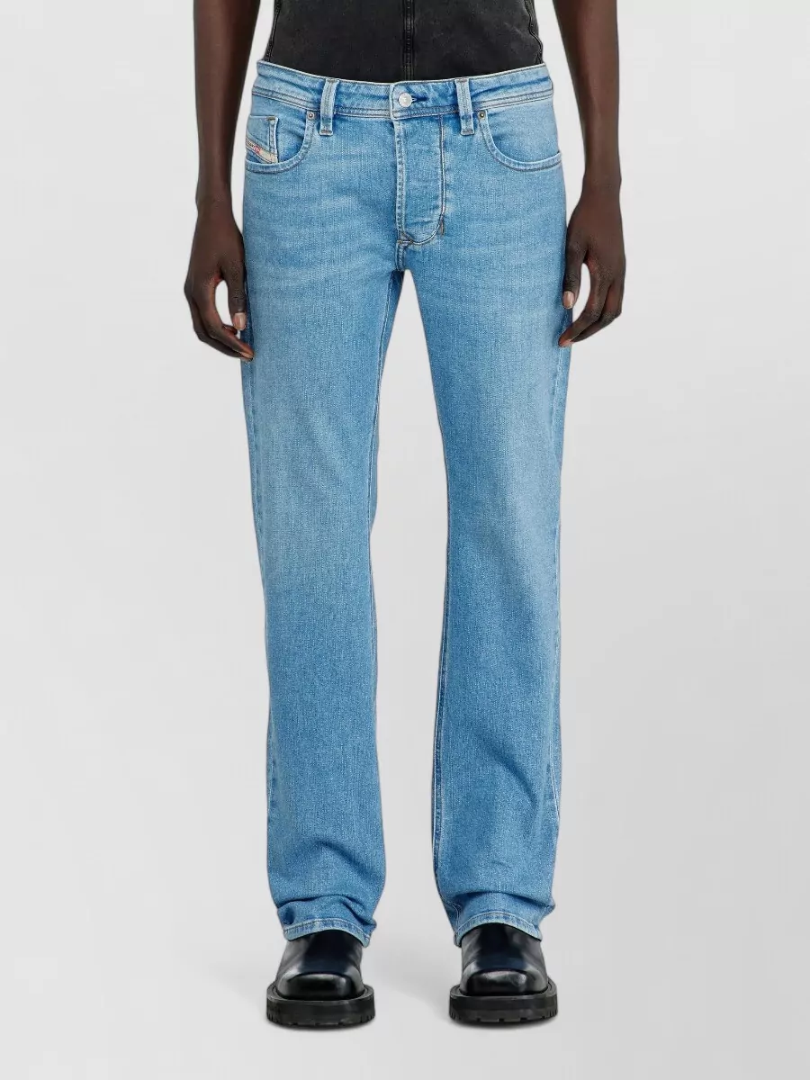 Diesel Denim Straight-Leg Jeans