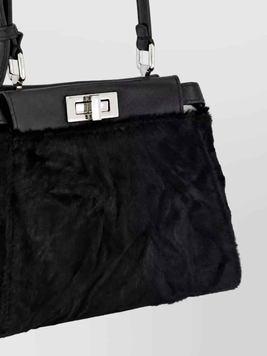 Fendi My Peekaboo Xs Leather Shoulder Bag