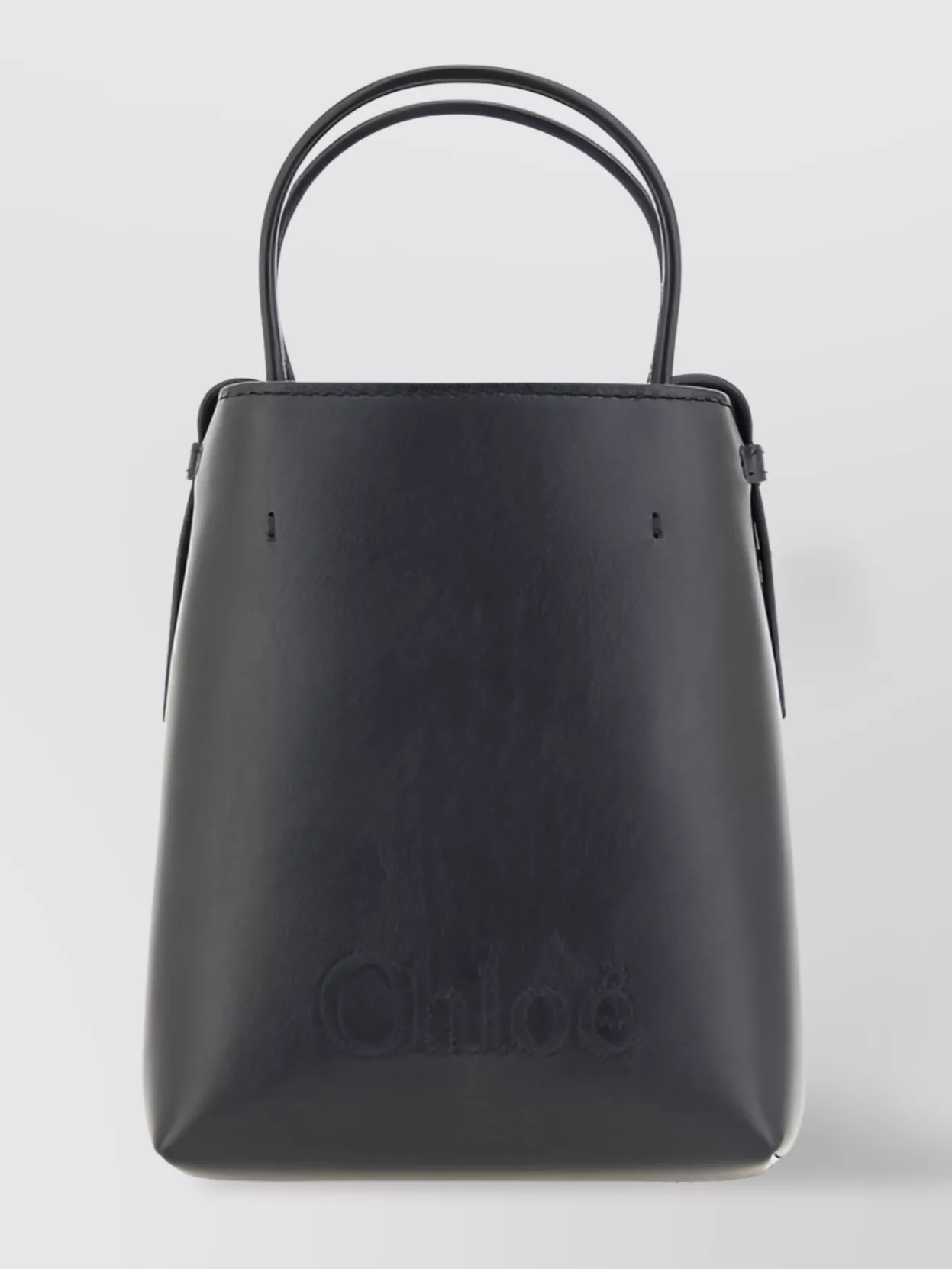 Shop Chloé Sense Micro Tote Bag