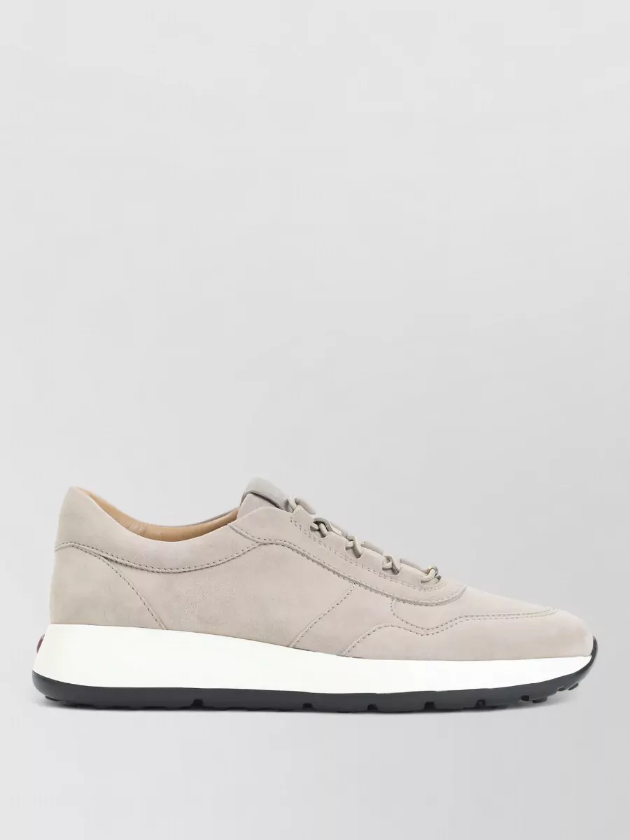 Tod's Suede Leather Lace-Up Sneakers