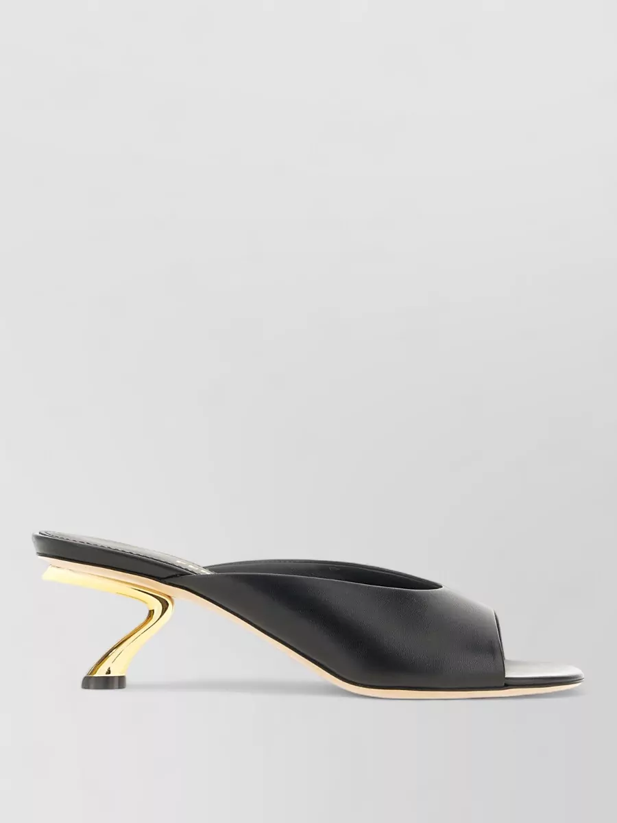 Ferragamo leather mules