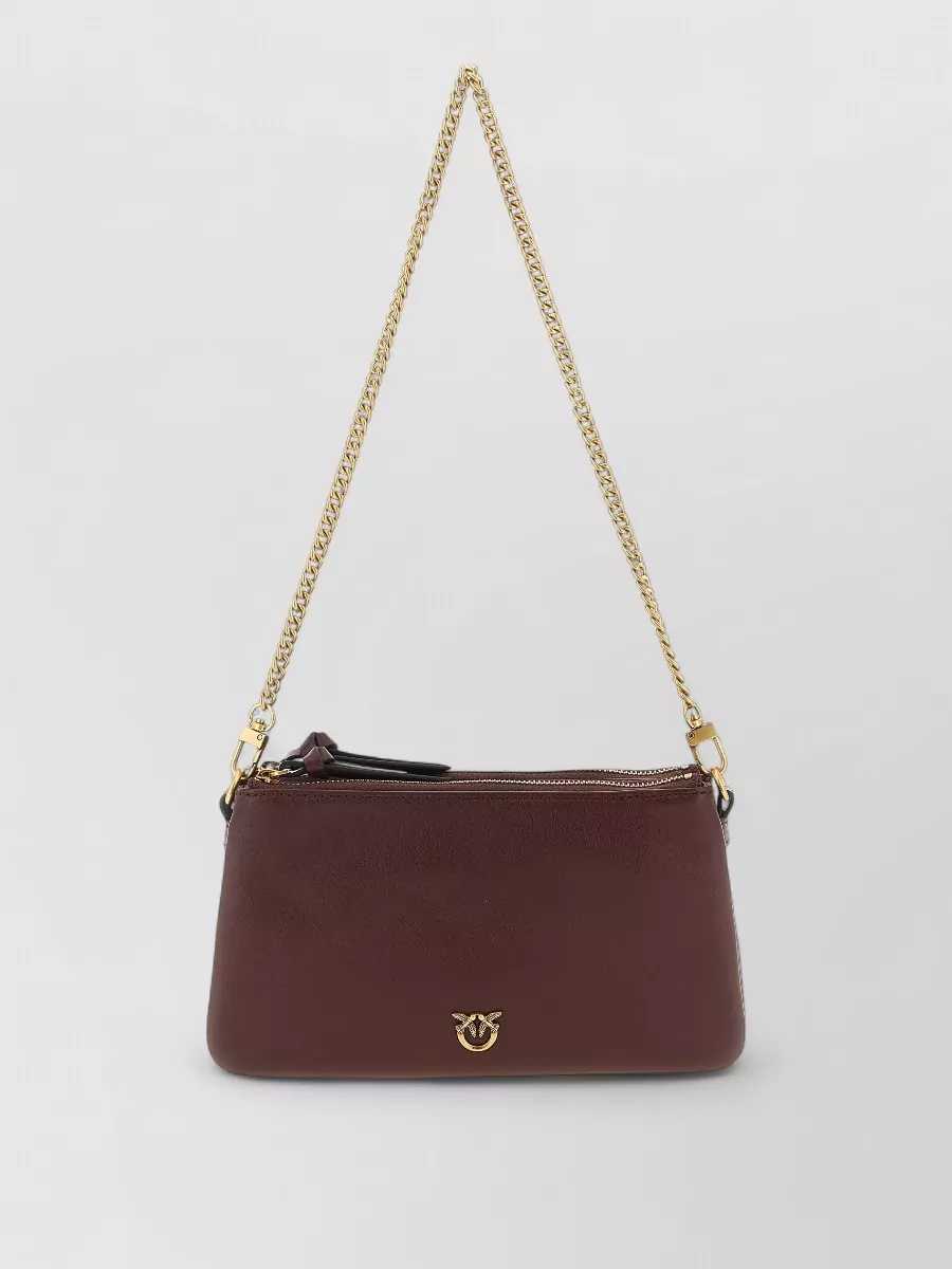 Pinko Love Bag Mini Leather Shoulder Bag