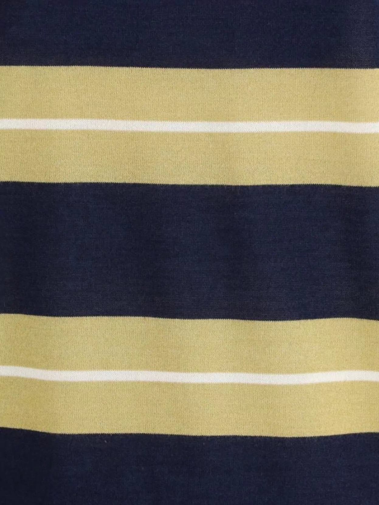 Ami Paris Striped Merino Wool Polo Sweater