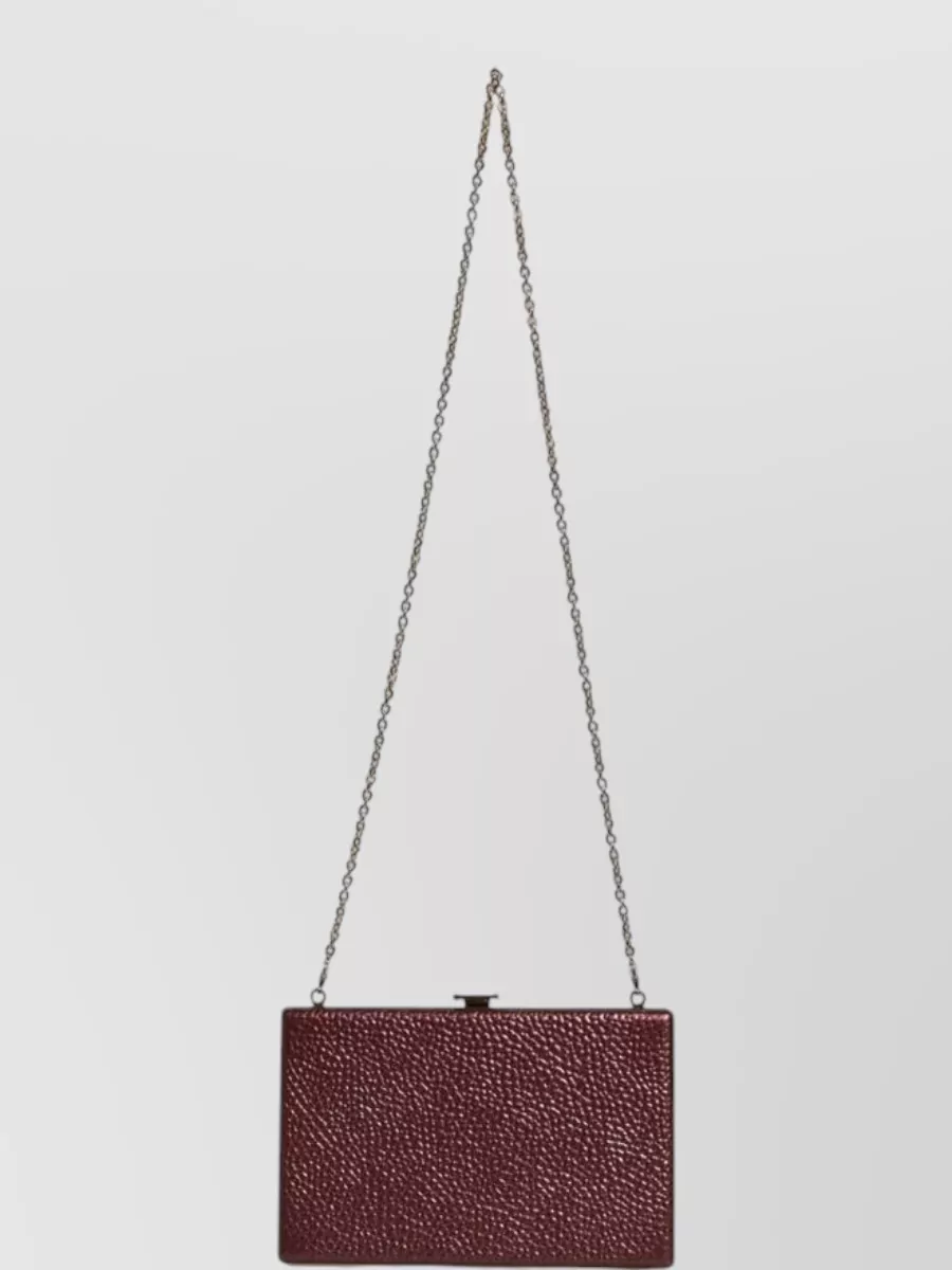 Dolce&Gabbana Dolce Box Mini Leather Crossbody Bag