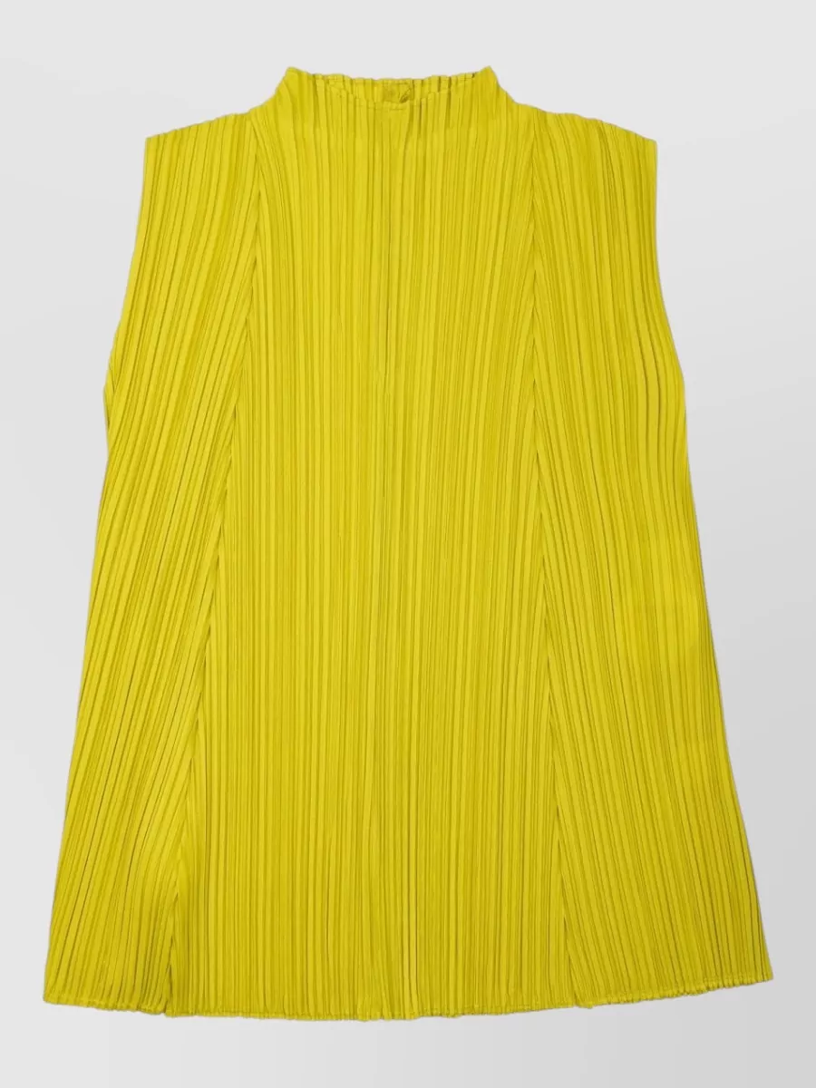 Pleats Please Issey Miyake Pleated midi dress