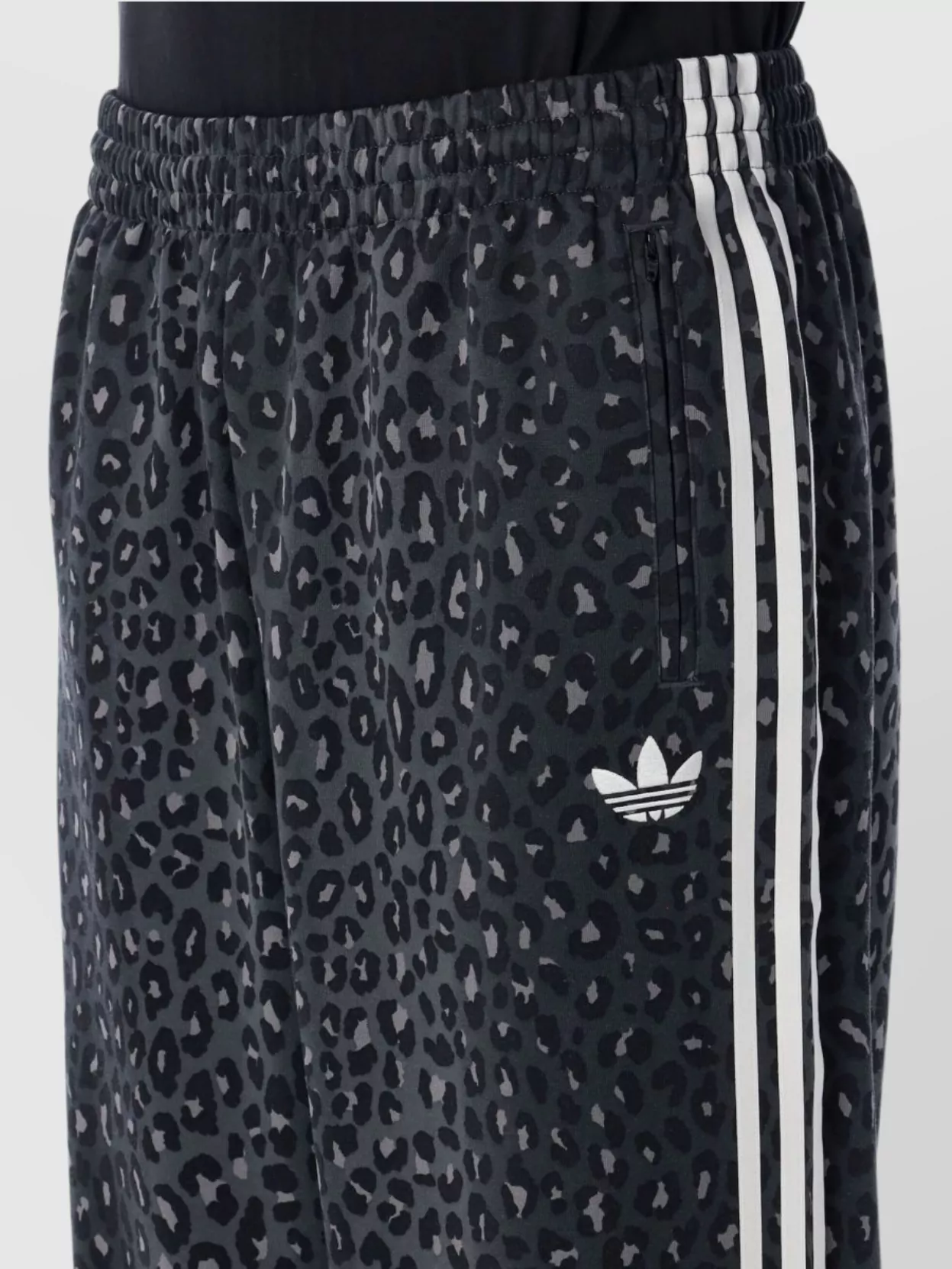 Adidas Originals Cheetah Print Trousers Elastic Waistband