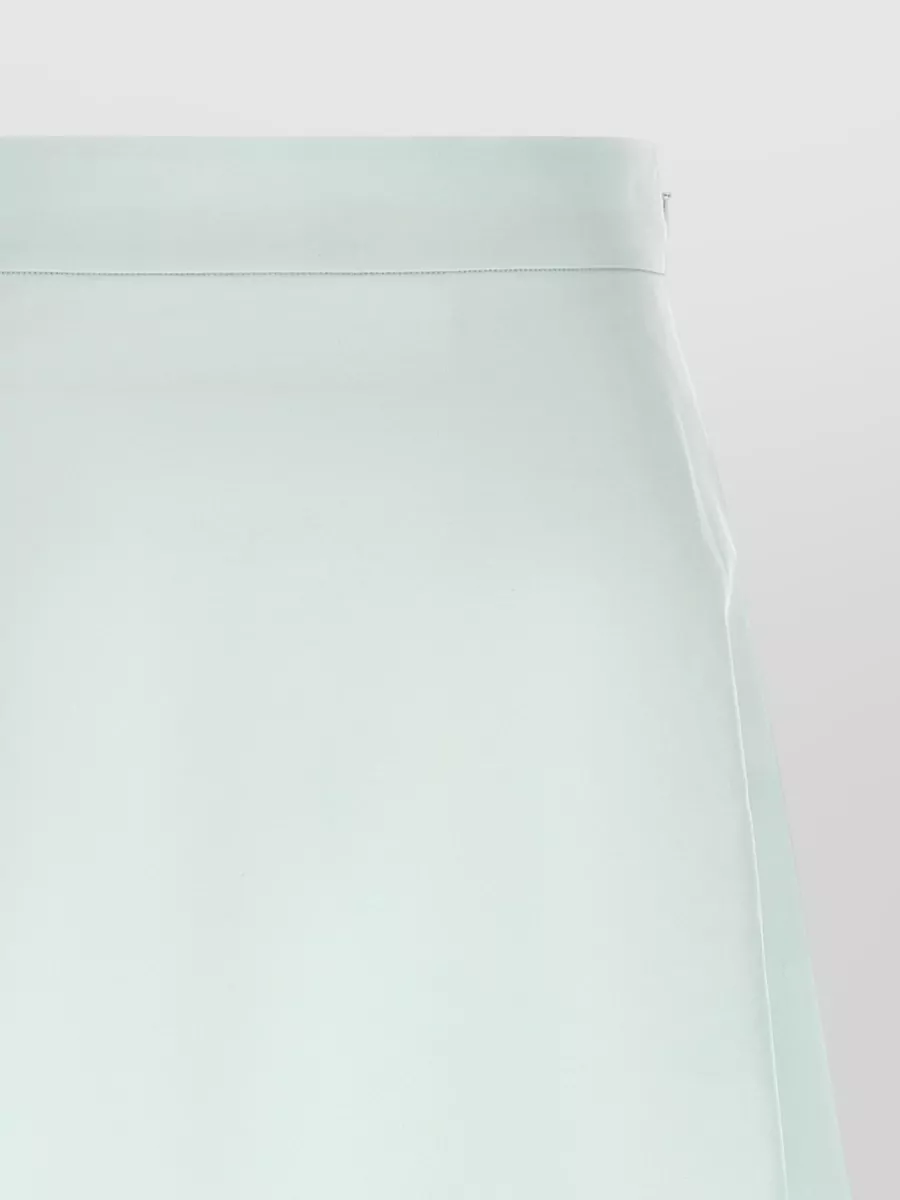 Jil Sander High Waist Skirt Asymmetric Cut Side Slit