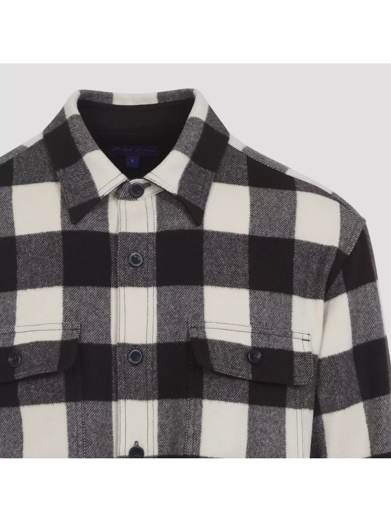 Ralph Lauren Purple Label Long Sleeve Checked Sport Shirt