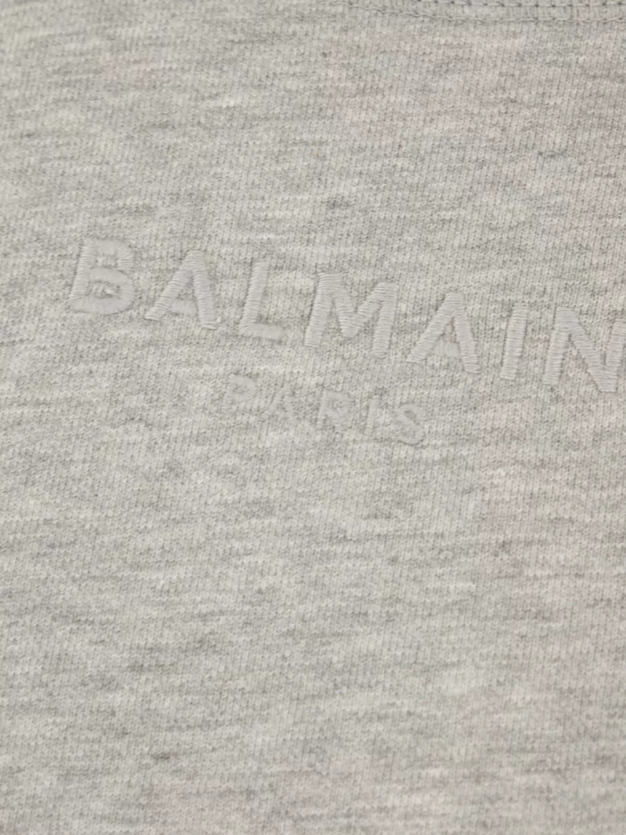 Balmain Cotton Crewneck T-Shirt