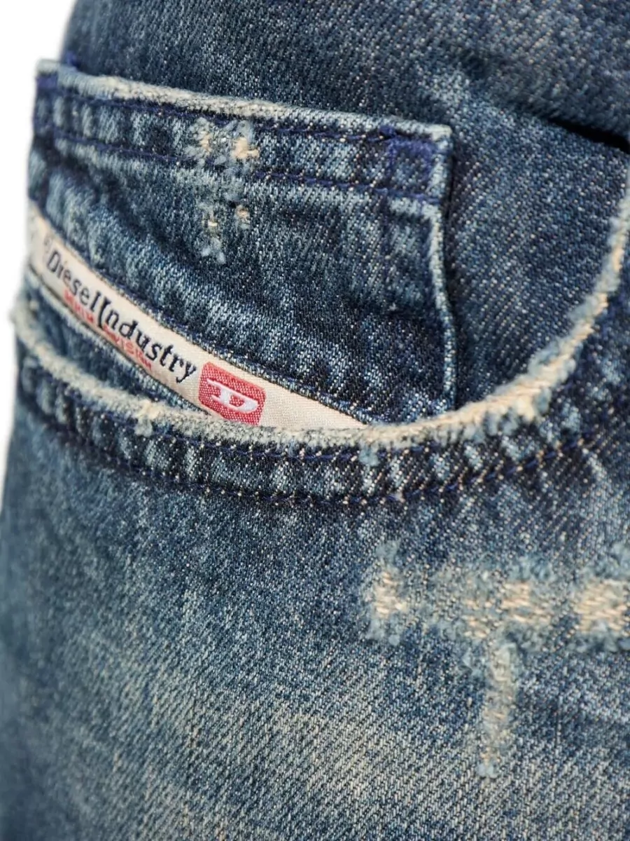 Diesel 2001 D Macro Wide Leg Jeans Trousers