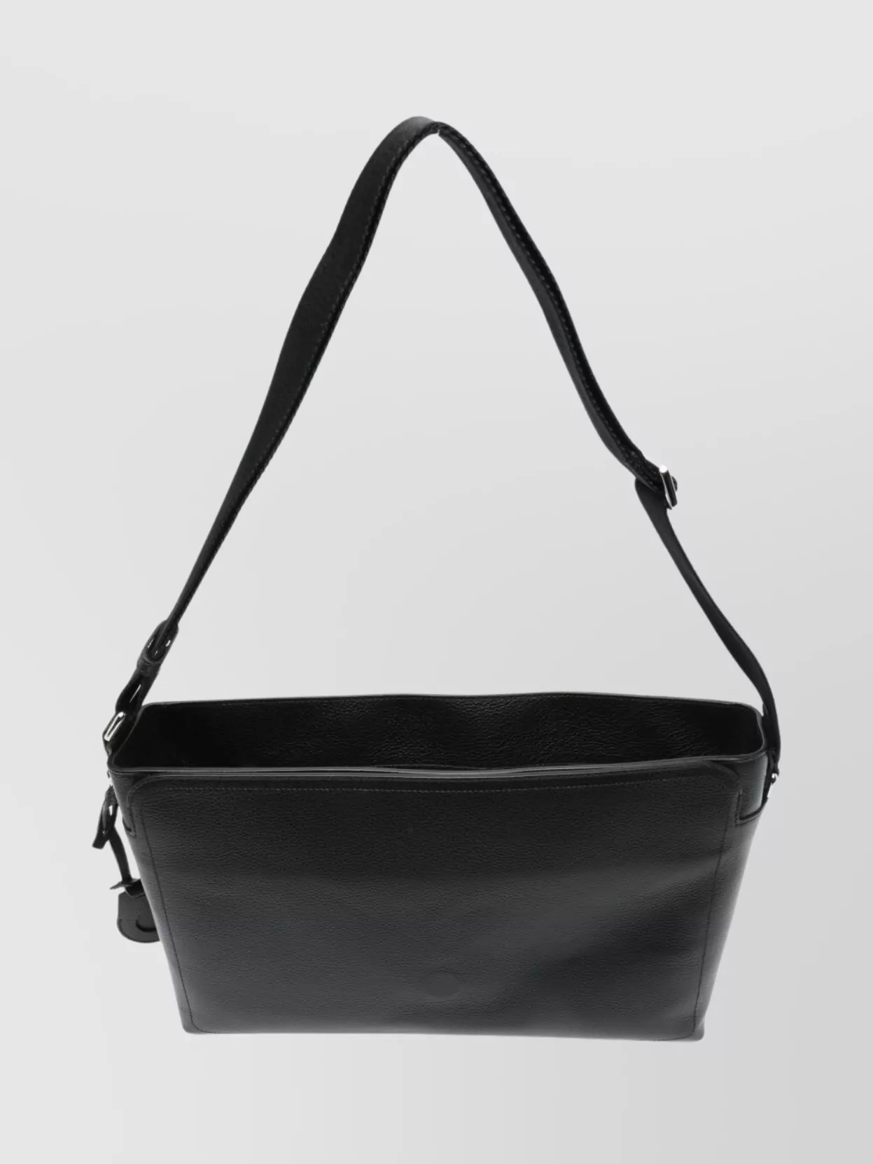Bally Messenger Bag With Adjustable Strap And Charm