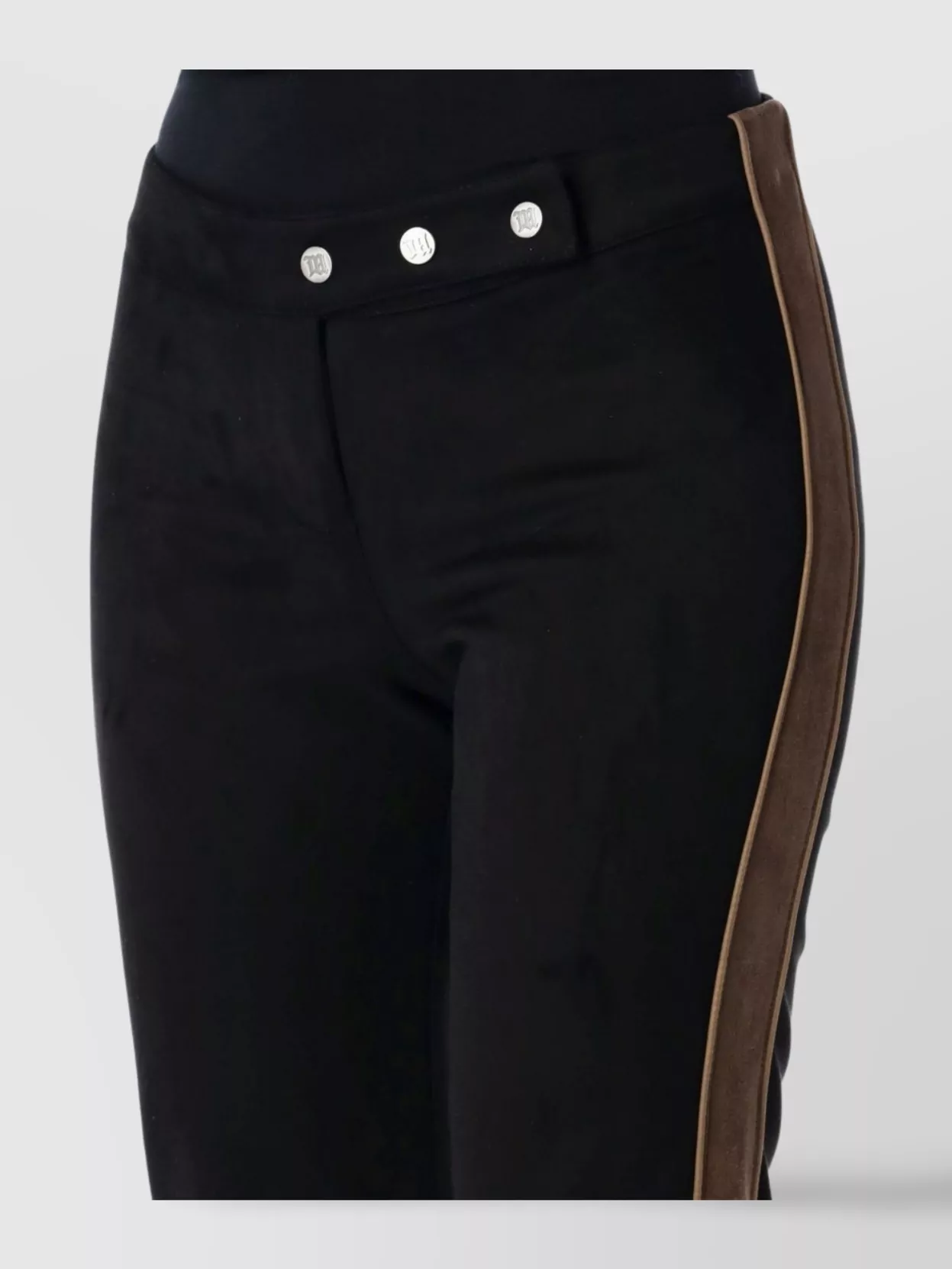 Misbhv Faux Suede Moto Pants