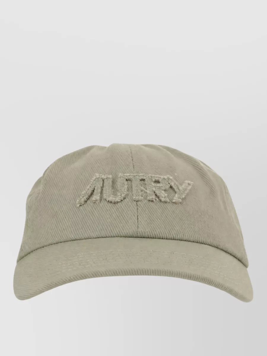 Autry Cotton Logo-Embroidered Cap