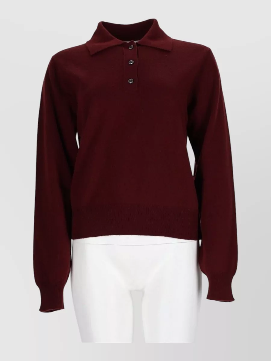 Maison Margiela wool polo jumper