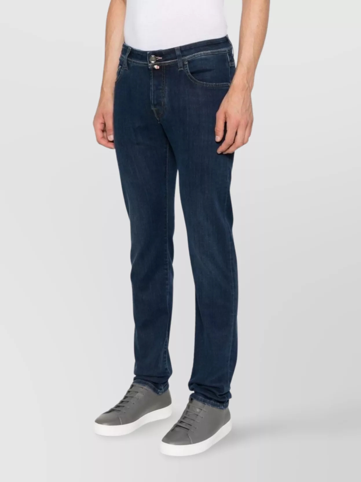 Jacob Cohen Men Super Slim Fit Denim Jeans In Blue