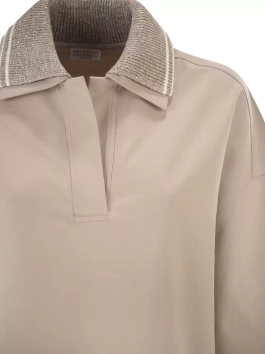 Brunello Cucinelli Short-Sleeve Polo Shirt
