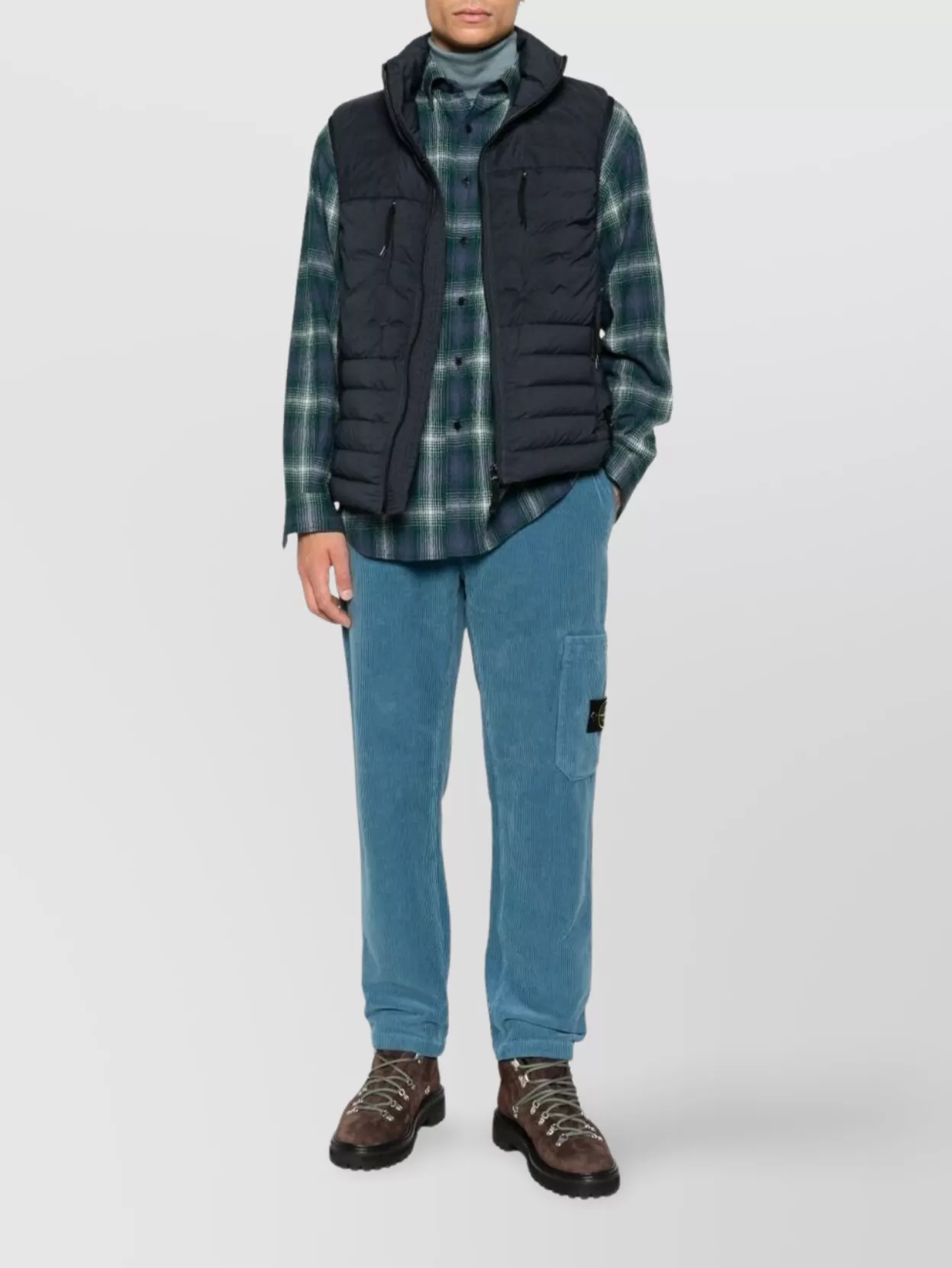 Stone Island Lightweight Sleeveless Padded Vest Pockets