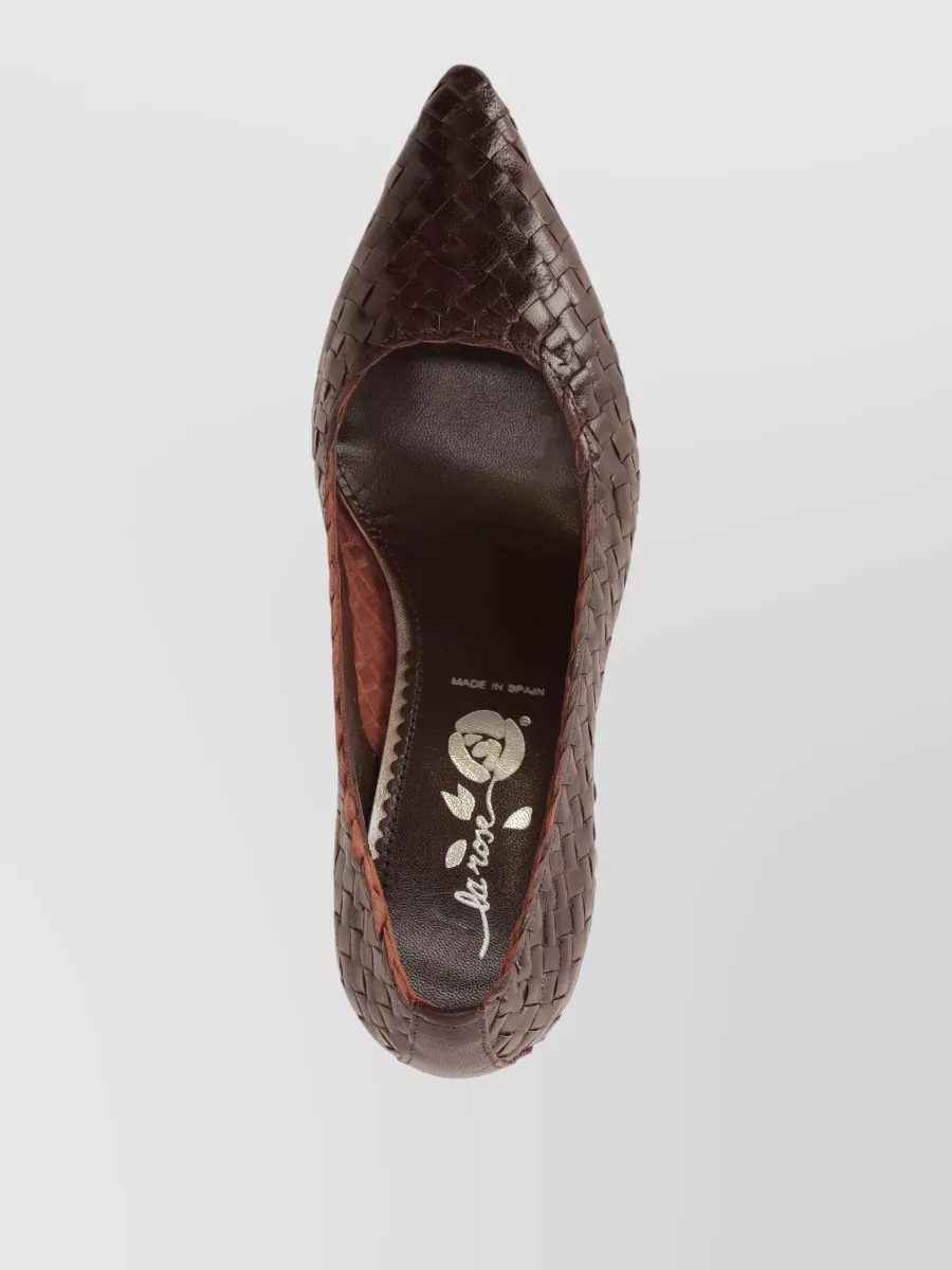 La Rose Wooden Pumps