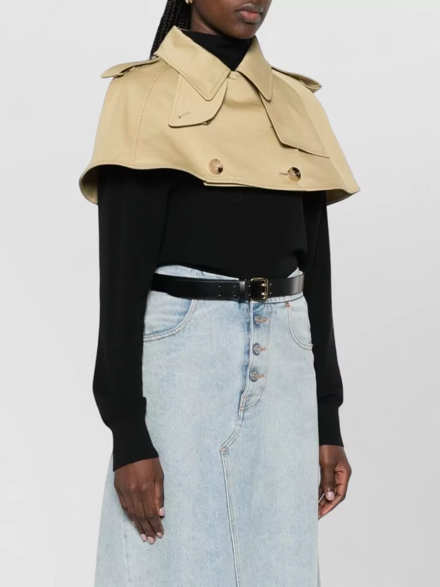 Burberry Cotton Trench Cape