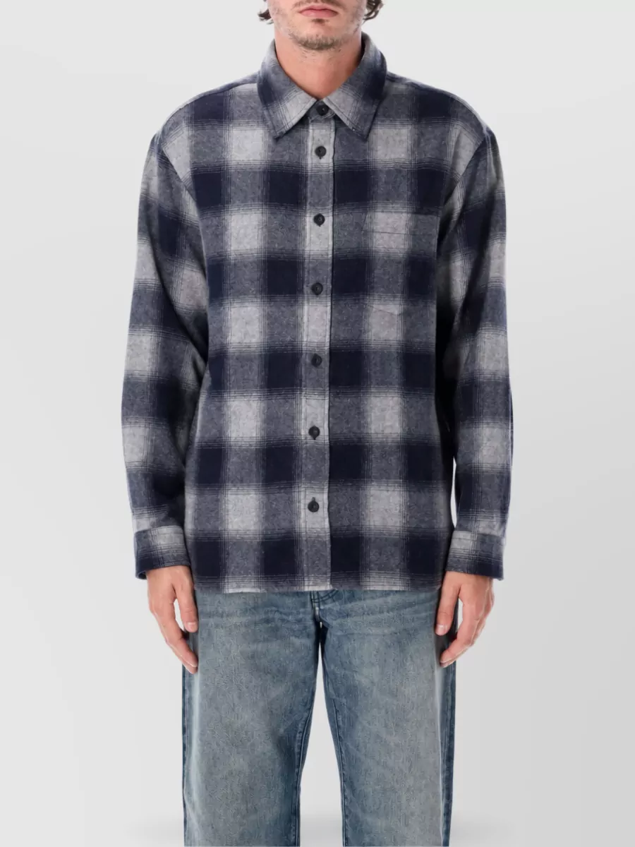 A.P.C. checked overshirt