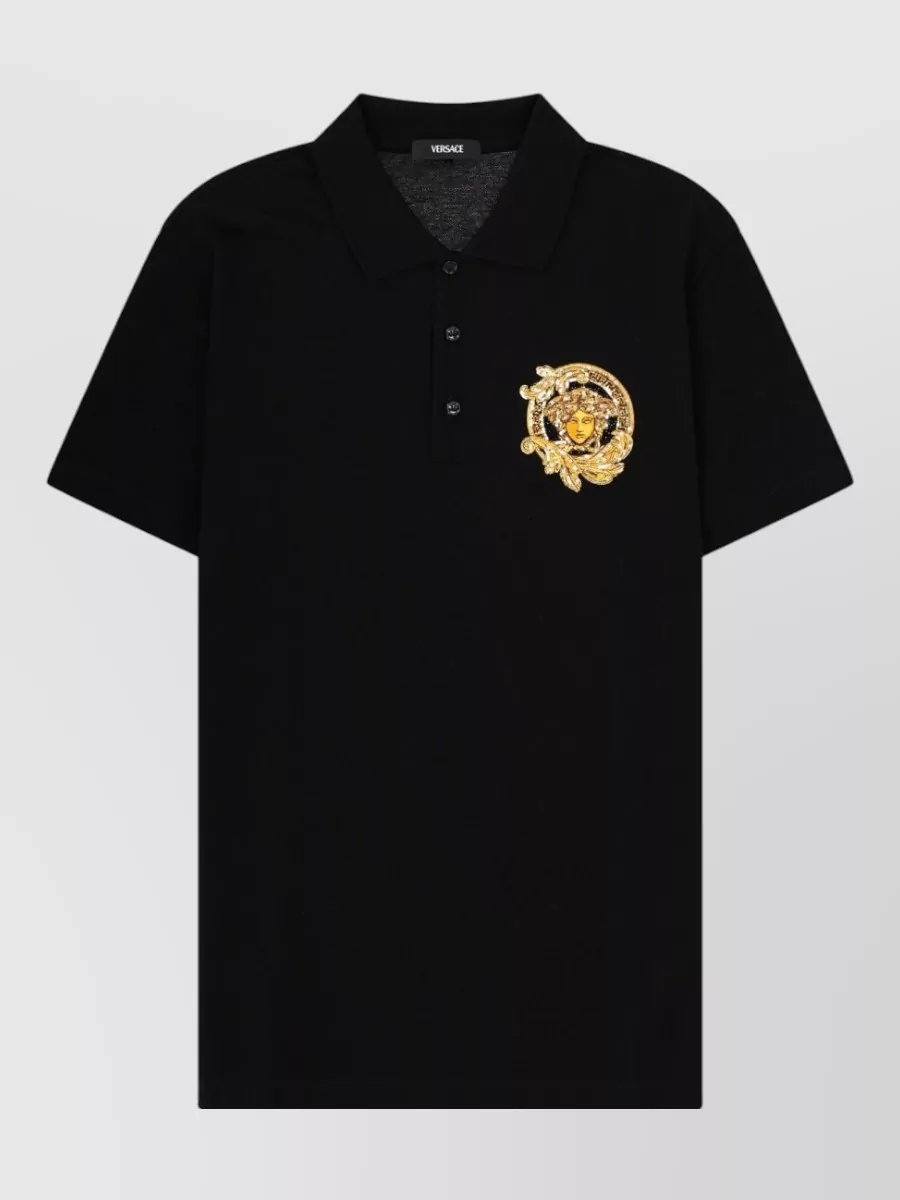 Versace logo polo shirt
