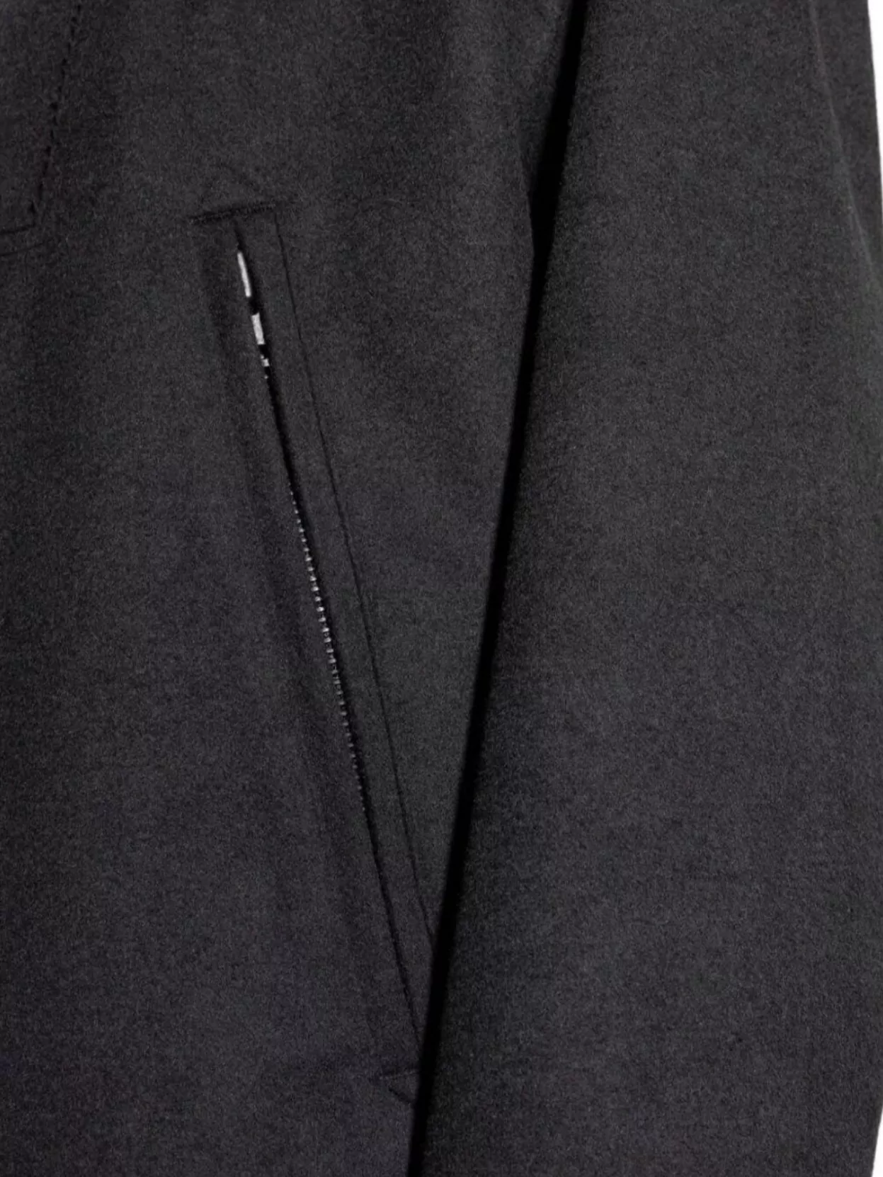 Y-3 Melton Jacket Hooded Adjustable Cuffs
