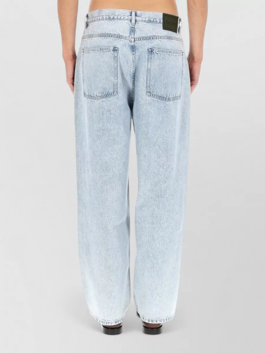 Drôle De Monsieur Denim Jeans Baggy Fit Straight Leg