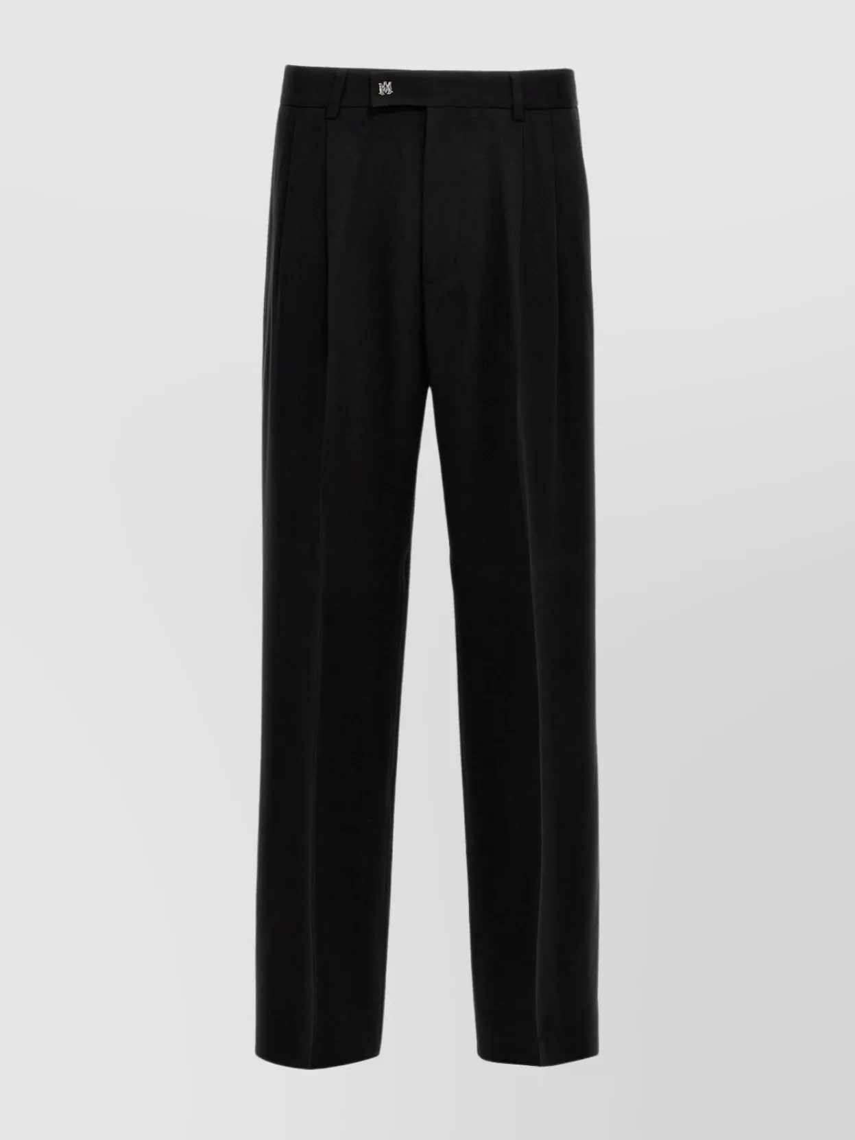 Amiri Trousers Featuring Wide Leg And Belt Loops In Black