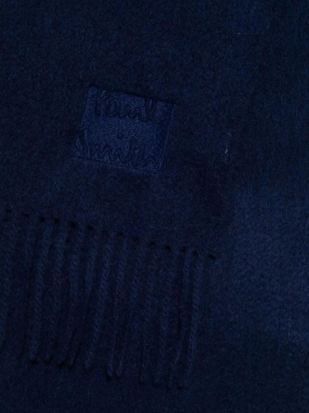 Paul Smith Men Cashmere Logo Scarf