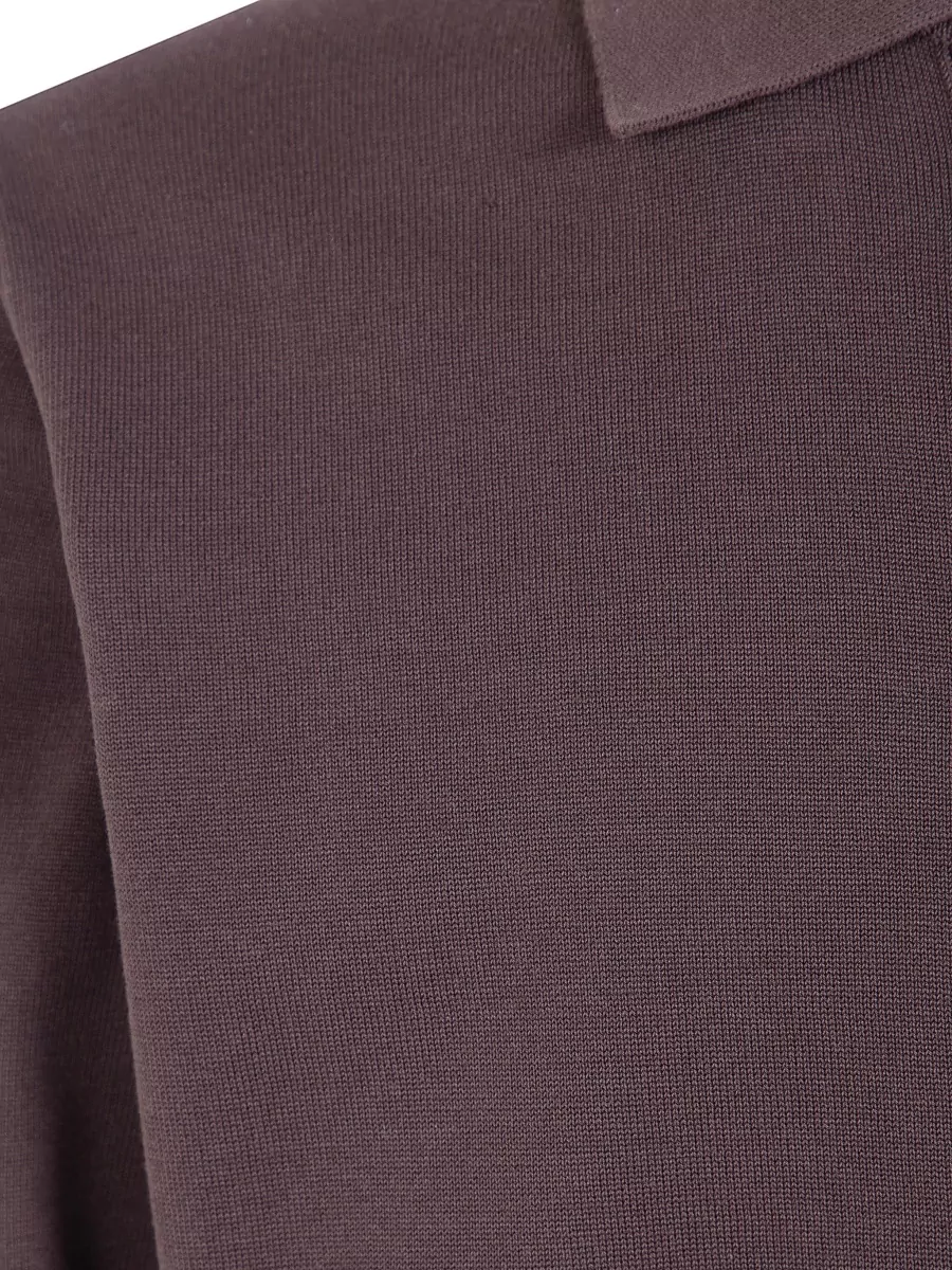 Filippo De Laurentis Cotton Long Sleeve Cardigan