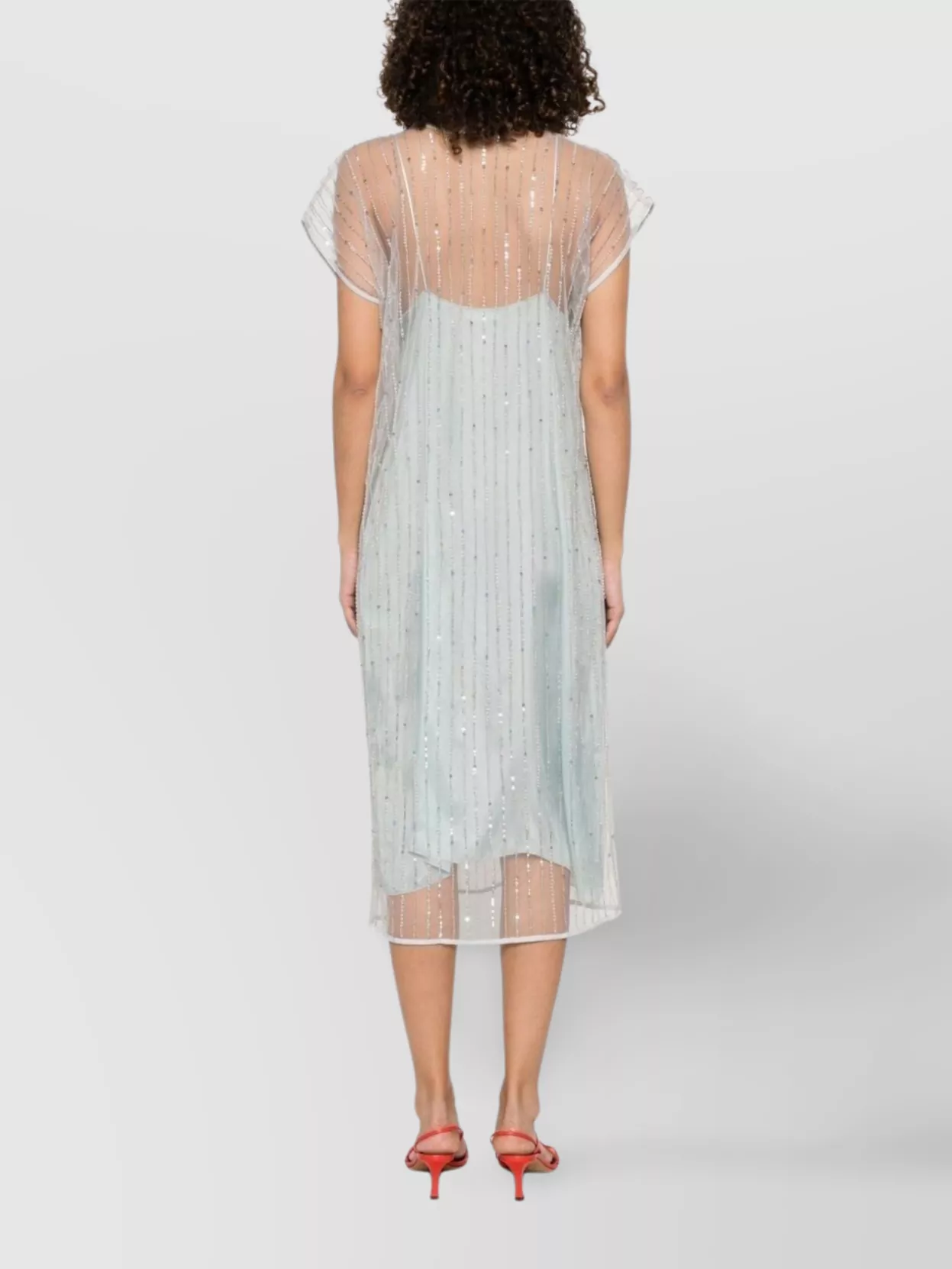 Forte Forte Embroidered Tulle Long Dress