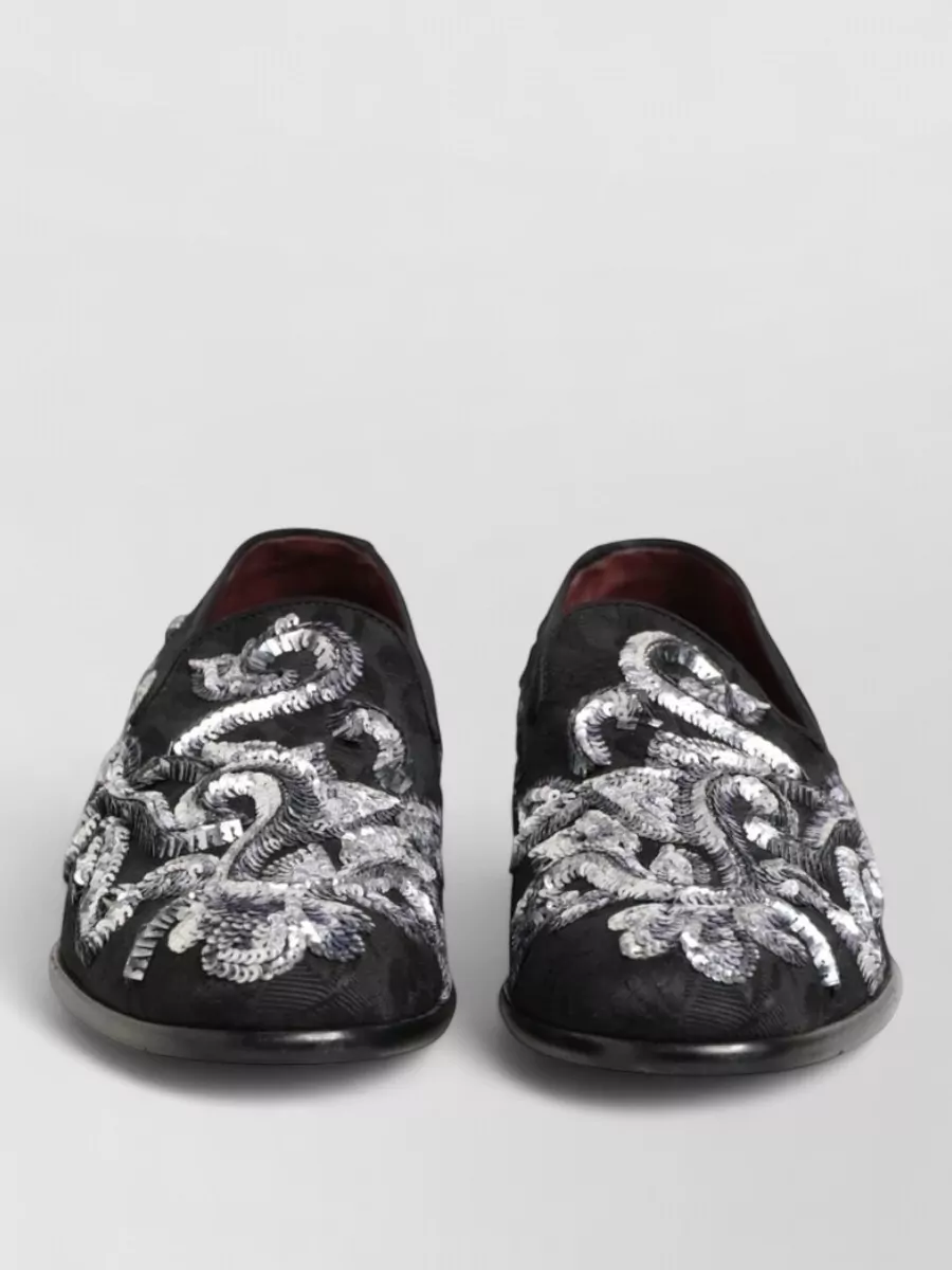 Dolce&Gabbana sequin slippers