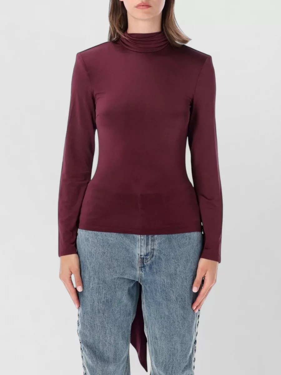 Rotate long-sleeve top