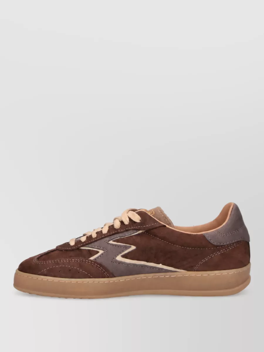Moa Master Of Arts Leather Low-Top Lace-Up Shoes