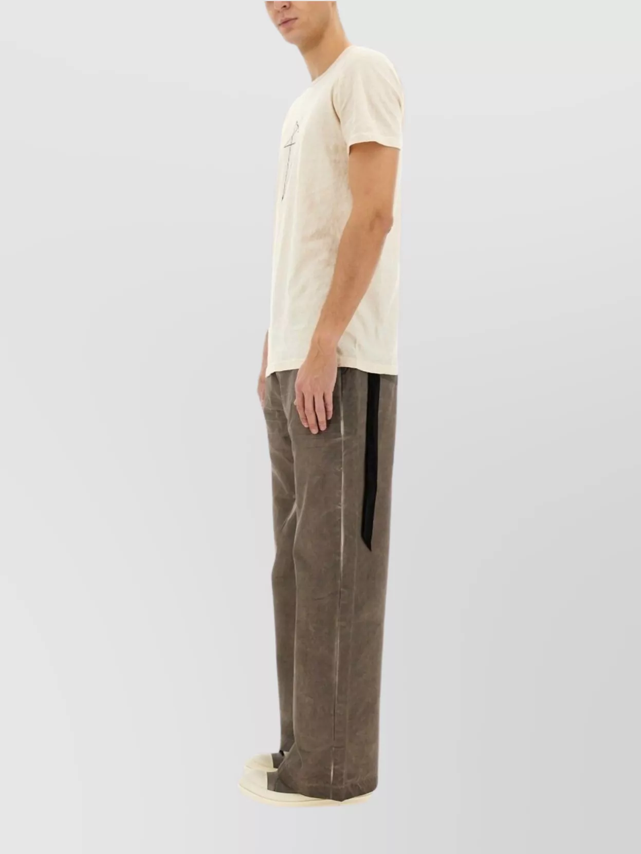 Rick Owens Drkshdw Jeans "geth" In Brown
