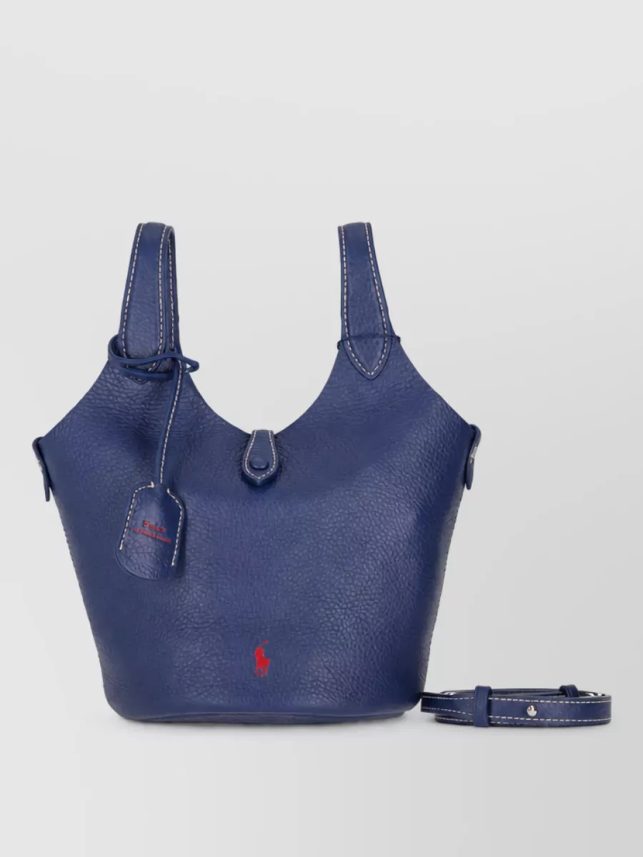 Ralph Lauren leather bucket bag