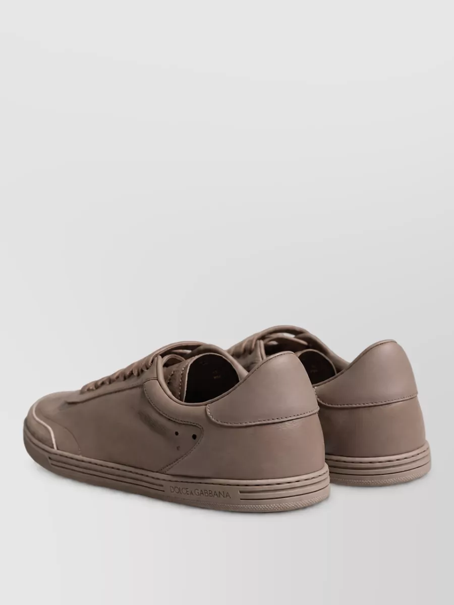 Dolce&Gabbana Calf Leather Low Top Sneakers