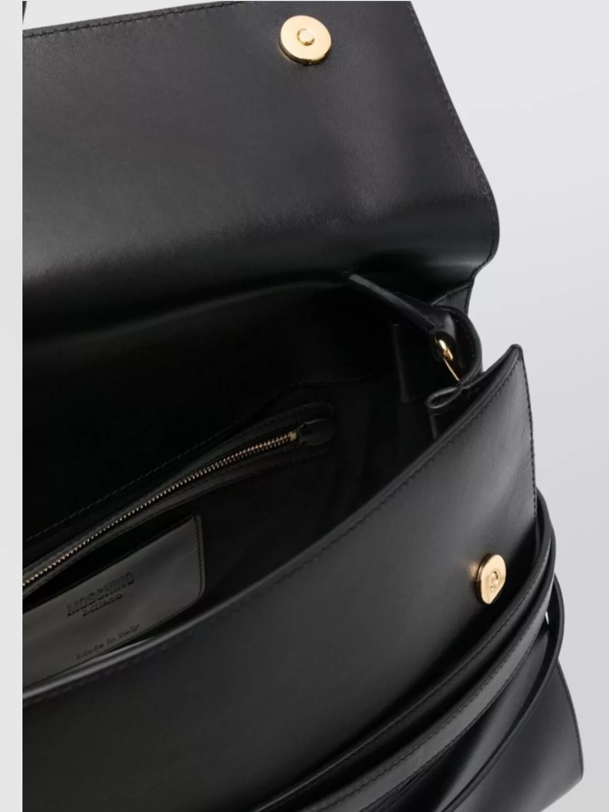 Moschino Buckle Detail Tote Bag With Shoulder Strap
