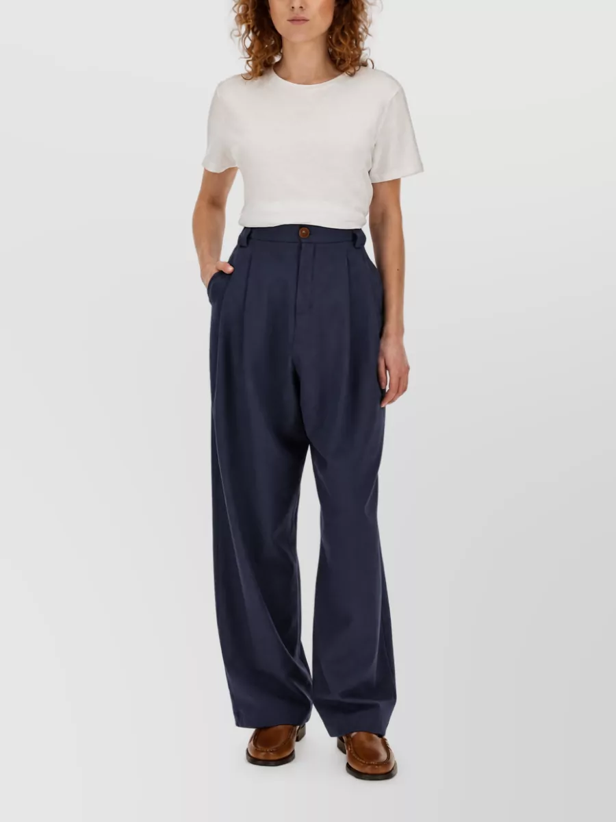Alysi Wide-Leg Trousers
