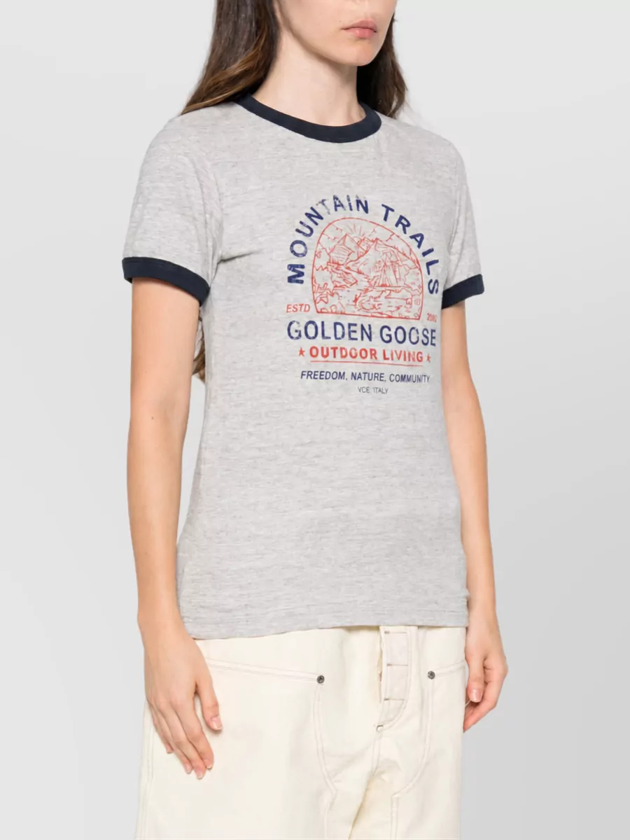Golden Goose Cotton Short-Sleeve T-Shirt