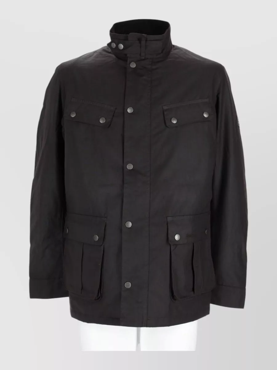 Barbour International waxed cotton jacket