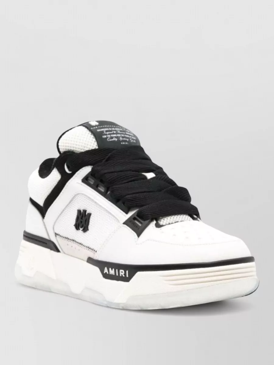 Amiri Leather Low-Top Sneakers