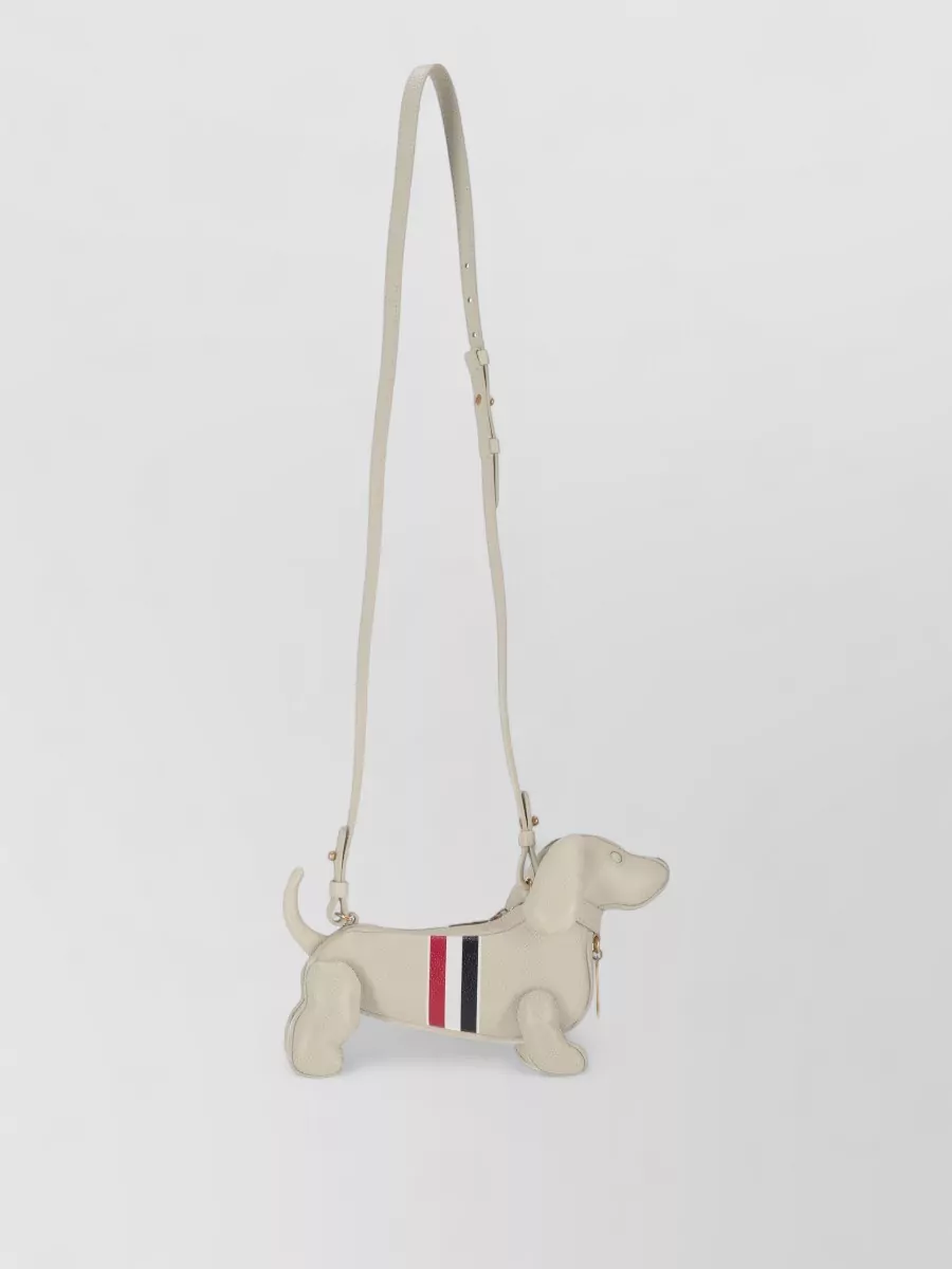 Thom Browne Leather Mini Crossbody Bag