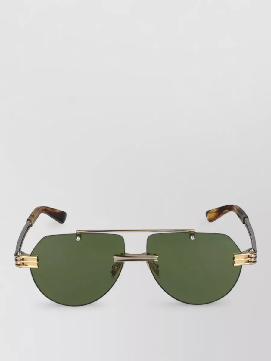 Bottega Veneta metal sunglasses
