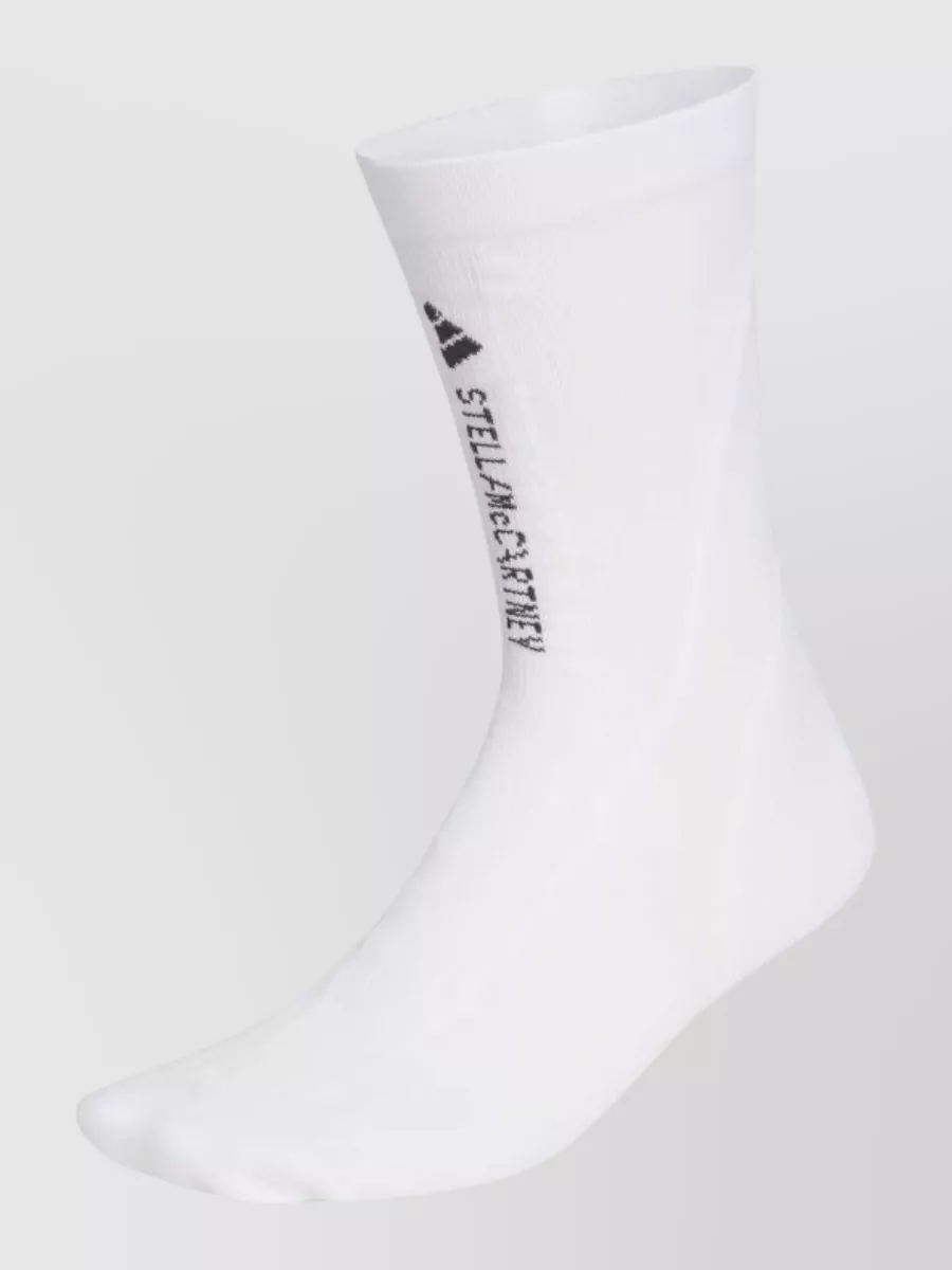Adidas By Stella Mccartney Logo Crew Socks