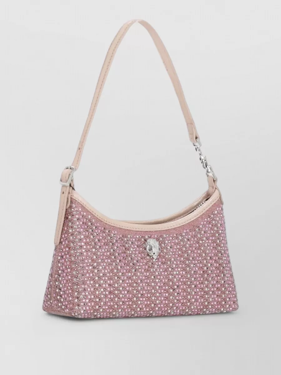 Kurt Geiger Crystal-Embellished Shoulder Bag