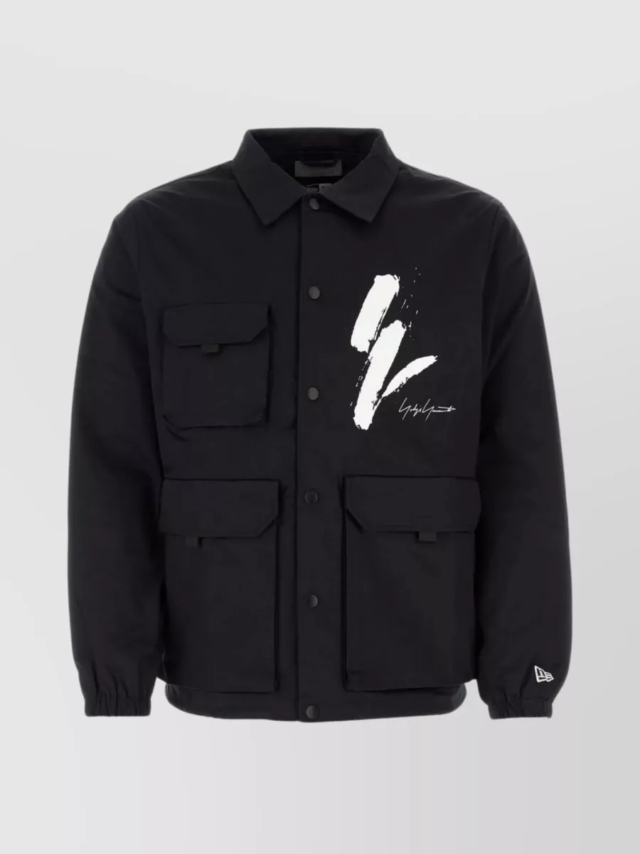 Shop Yohji Yamamoto Distinctive Elements Modern Shirt In Black
